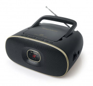 Портативний радіоприймач CD-програвач Muse MD-202 VT Black