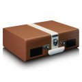 Проигрыватель виниловых пластинок Lenco TT-120BNWH Brown 3 – techzone.com.ua