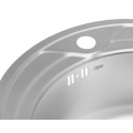 Кухонна мийка Qtap D510 0,8 мм Micro Decor (QTD510MICDEC08) 6 – techzone.com.ua