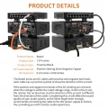 Кабель постійного струму Silent Angel Bastei 12V Snowy White 0,5 м (F12V050SS) 4 – techzone.com.ua