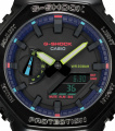Чоловічий годинник Casio G-SHOCK Virtual Rainbow GA-2100RGB-1A 2 – techzone.com.ua