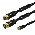 Антенный кабель Silent Wire HDTV Series 4 mk3 F/F (330002500) 2,5 м – techzone.com.ua