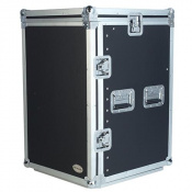 ROCKCASE RC 24316 B - Standard Line - 19" L Rack Flight Case, 16HU 3 – techzone.com.ua