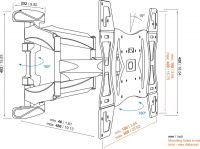 Крепёж настенный Vogels BASE 45 L 4 – techzone.com.ua Крепёж настенный Vogels BASE 45 L 4 – techzone.com.ua