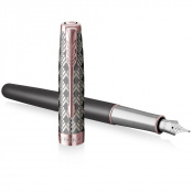 Ручка перьевая Parker SONNET Metal & Grey Lacquer PGT FP18 F 68 211 3 – techzone.com.ua Ручка перьевая Parker SONNET Metal & Grey Lacquer PGT FP18 F 68 211 3 – techzone.com.ua