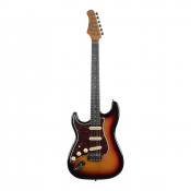 Электрогитара Eko Guitars ST300-SB-LH (Sunburst) (левосторонняя) 1 – techzone.com.ua
