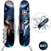 Складаний ніж Victorinox HUNTSMAN ANIMAL Вовк 1.3713.3.F1040pw 1 – techzone.com.ua