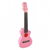 Електроакустична тревел гітара (гітарлеле) Korala PUG-40E-PK (Рожевий)