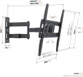 Настінне кріплення для телевізора Vogels UP 4043 Full-Motion (8440430) M 3 – techzone.com.ua