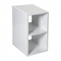 ROCA VICTORIA BASIC мебельный модуль 30см, без дверцы, белый глянец A857509806 1 – techzone.com.ua