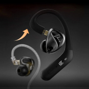 Навушники з мікрофоном Knowledge Zenith KZ Audio Duonic With Switches MIC Black 2 – techzone.com.ua