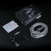 Навушники з мікрофоном Knowledge Zenith KZ Audio Duonic With Switches MIC Black 4 – techzone.com.ua