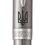 Ручка кулькова Parker SONNET UKRAINE Stainless Steel CT BP Тризуб 84232_T001b 2 – techzone.com.ua Ручка кулькова Parker SONNET UKRAINE Stainless Steel CT BP Тризуб 84232_T001b 2 – techzone.com.ua