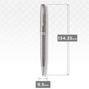 Ручка кулькова Parker SONNET UKRAINE Stainless Steel CT BP Тризуб 84232_T001b 4 – techzone.com.ua Ручка кулькова Parker SONNET UKRAINE Stainless Steel CT BP Тризуб 84232_T001b 4 – techzone.com.ua