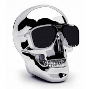 Портативна акустика Jarre AeroSkull XS+ Chrome Silver – techzone.com.ua Портативная акустика Jarre AeroSkull XS+ Chrome Silver – techzone.com.ua