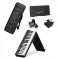 Складное цифровое пианино Musicality CP88-BK _CompactPiano с чехлом 5 – techzone.com.ua