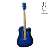Акустическая гитара Figure 246BB (Matte Blue Burst) + чехол