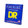 DR Strings PURE BLUES Electric Guitar Strings - Medium to Heavy (10-52) 2 – techzone.com.ua