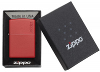 Запальничка Zippo 233ZL CLASSIC red matte with zippo 3 – techzone.com.ua Запальничка Zippo 233ZL CLASSIC red matte with zippo 3 – techzone.com.ua