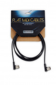 ROCKBOARD RBO CAB MIDI 200 BK Flat MIDI Cable - Black, 200 cm