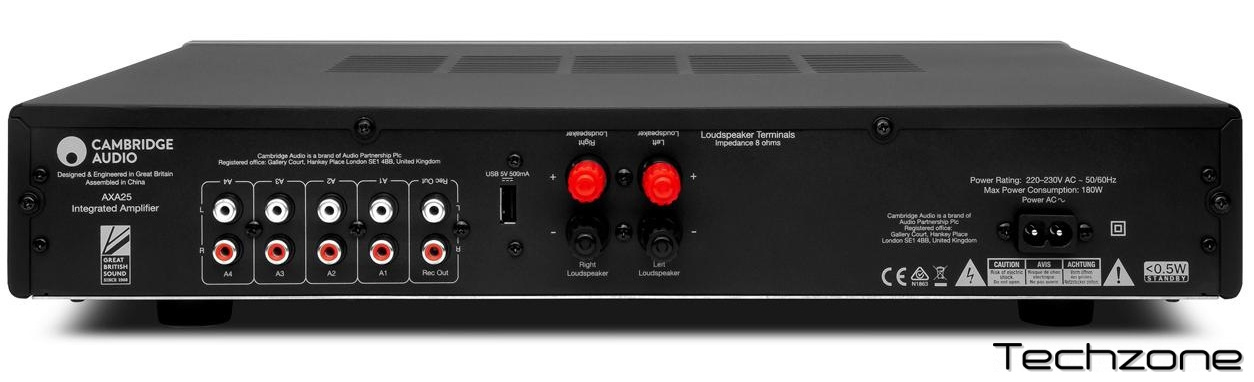 Підсилювач Cambridge Audio AXA25 Grey (C11079) 3 – techzone.com.ua