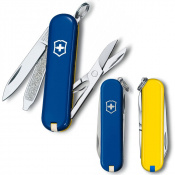 Складной нож Victorinox CLASSIC SD UKRAINE сине-желтый 0.6223.2.8