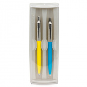 Набір Parker JOTTER UKRAINE Originals Sky Blue CT BP + Yellow CT BP (2 кулькові ручки) 1 – techzone.com.ua