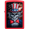 Запальничка Zippo 233 Uncle Sam Skull Design 46696 2 – techzone.com.ua