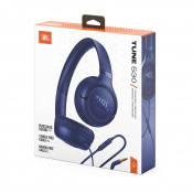 Дротові накладні навушники JBL Tune 530 Wired Blue (JBLT530BLU) 7 – techzone.com.ua