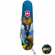 Складной нож Victorinox CAMPER DESIGN Фантастическая птичка 1.3613.3.R2100pk 6 – techzone.com.ua Складной нож Victorinox CAMPER DESIGN Фантастическая птичка 1.3613.3.R2100pk 6 – techzone.com.ua