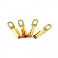 Конектори для з'єднання фоно кабелю з картриджем Tonar Gold Plate Terminal PIN Plugs art 4613 – techzone.com.ua