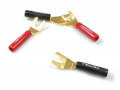 Набір спікерних лопаток Melodika speaker cable fork 4mm (4шт) 2 – techzone.com.ua