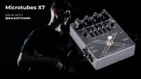 Педаль передпідсилювача бас-гітари Darkglass Electronics Microtubes X7 6 – techzone.com.ua