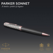Ручка кулькова Parker SONNET Metal & Grey Lacquer PGT BP 68 232 4 – techzone.com.ua Ручка кулькова Parker SONNET Metal & Grey Lacquer PGT BP 68 232 4 – techzone.com.ua