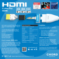 Кабель CHORD C-view Plus HDMI 8k (48Gbps) 1m 5 – techzone.com.ua