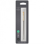 Ручка гелева Parker JOTTER Stainless Steel GT GEL блістер 16 066 1 – techzone.com.ua