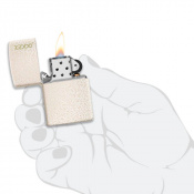 Запальничка Zippo Reg Mercury Glass Matte Logo 49181 ZL 4 – techzone.com.ua