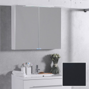 Зеркальный шкафчик Fancy Marble (Буль-Буль) MC-10 (ШЗ-10) Серый