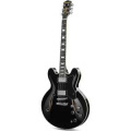 Donner Music DJP-1000 Semi-Hollow Electric Guitar Black EC1382 2 – techzone.com.ua