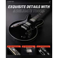 Donner Music DJP-1000 Semi-Hollow Electric Guitar Black EC1382 5 – techzone.com.ua