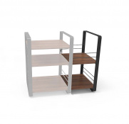 Підставка для техніки Norstone Loft Side Walnut 1 – techzone.com.ua