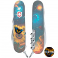 Складной нож Victorinox HUNTSMAN UKRAINE Звездная бабочка 1.3713.3.T3240pw 4 – techzone.com.ua