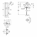 GROHE BAULOOP NEW набор смесителей для душа (23337001+23634001+27598001) UA123220S0 2 – techzone.com.ua