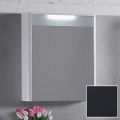 Зеркальный шкафчик Fancy Marble (Буль-Буль) MC-Santorini 600 Серый 1 – techzone.com.ua