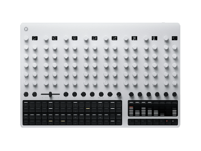 Аналогово-цифрова драм-машина Polyend Drums Silver – techzone.com.ua