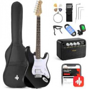 Donner Music DST-100 Sunburst Electric Guitar Kit Blac EC1099