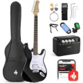 Donner Music DST-100 Sunburst Electric Guitar Kit Blac EC1099 1 – techzone.com.ua