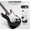 Donner Music DST-100 Sunburst Electric Guitar Kit Blac EC1099 4 – techzone.com.ua