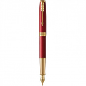 Ручка перьевая Parker SONNET Red Lacquer GT FP18 F 86 211 1 – techzone.com.ua