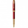 Ручка перьевая Parker SONNET Red Lacquer GT FP18 F 86 211 1 – techzone.com.ua